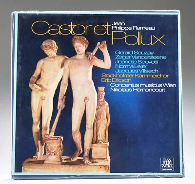 Sealed: Jean Philippe Rameau Castor Et Pollux LP Vinyl x4 Records Box Set - Image 1 of 2