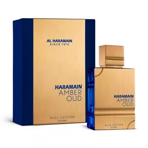 Al Haramain Amber Oud Bleu Edition 200 ml Eau de Parfum - Foto 1 di 3