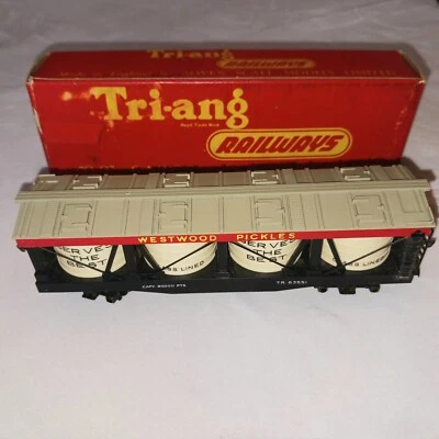 Tri-Ang OO/HO R139 Westwood Pickles Car T.R.63551 XLNT Condition SHIPS FROM USA - Image 1 of 4