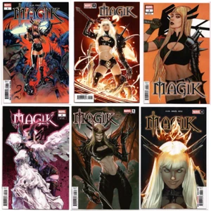 Magik #1 A Campbell #6 A & #2 Lobos 3 Frison 4 Besch 5 Leirix TRADE Set LOT 2025 - Picture 1 of 8