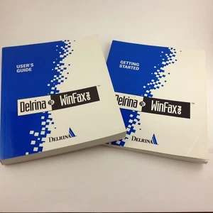 Delrina WinFax Pro 7.0 Manuals Getting Started & Users Guide 1995 - Picture 1 of 3