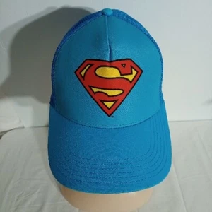 SUPERMAN DC Comics Marvel Snapback Cap Hat Adult Osfm Free Postage - Picture 1 of 7