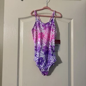 Nuevo con etiquetas Traje de baño de una pieza Kanu Surf Girls Hurricane Beach Sport Upf 50 - TALLA 12 - Imagen 1 de 3