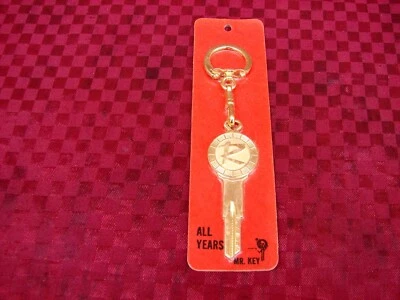 Rambler Nash American Motors 1953-69 AMC como nuevo cadena y llave en blanco  Foto 1 de 2