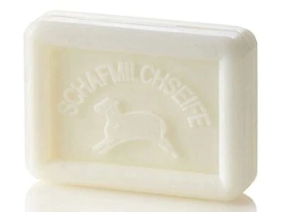 Ovis Hansen Schafmilchseife Mild Rein 100g Eckig 8,5 X 6 CM 100014 - Bild 1 von 2