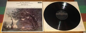 ROSTROPOVICH BRITTEN BRIDGE SCHUBERT 1ST PRESS ED2 WBG DECCA STEREO SXL 6426 LP - Picture 1 of 7