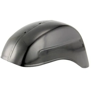 VESPA 125 150 SUPER 1965 TO 1979 BLACK PRIMERED FACTORY PRESSED FRONT MUDGUARD - Picture 1 of 1