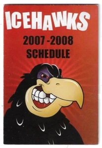 2007-08 Port Huron IceHawks CoHL UHL IHL Hockey Schedule ! Shawn Burr Foundation - Picture 1 of 1