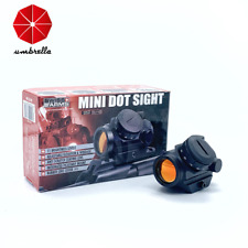 Swiss Arms Red Dot 1X2 Mini Metal Slitta Weaver Full Metal Intensità Regolabile