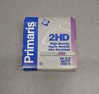 Primaris 2HD 3.5' Disks Diskettes 1.44MB 10-Pack IBM formatted NEW Sealed!