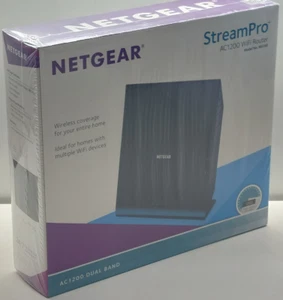 Netgear StreamPro AC1200 WiFi Router R6100 Dual Band 300+867 Mbps - Picture 1 of 6