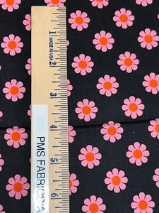 MODA Ruby Star Meadow Star 100% cotton fabric by the yard retro Flowers RS410016 - Picture 1 of 8