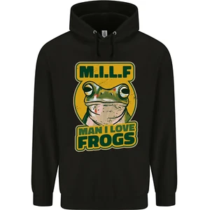 MILF Man I Love Frogs Childrens Kids Hoodie - Picture 1 of 88