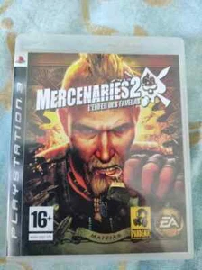 MERCENARIES 2 HELL OF FIRE PS3 USED GAME ITA COVER ITA NO BOOKLET - Picture 1 of 1