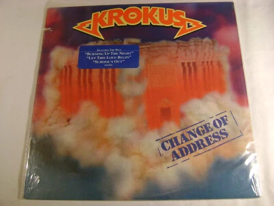 Krokus Change of Address LP Sealed - Image 1 of 2