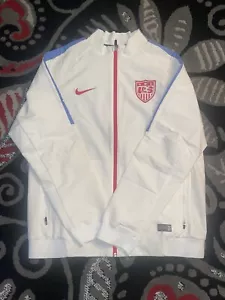 Giacca da pista Nike uomo USA calcio N98 squadra nazionale USMNT bianca 2018 - Foto 1 di 5