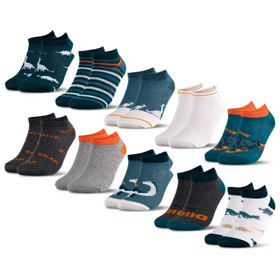 Occulto Kinder Sneaker Socken Motive 10er Pack (Modell: Motivo)