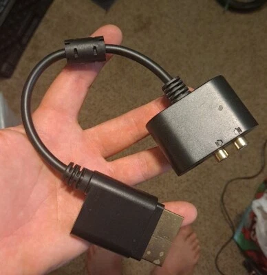 OEM RCA Optical Audio Adapter Cable Converter for Microsoft XBOX 360 - Image 1 of 3