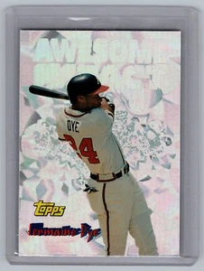 1997 Topps #AI3 Jermaine Dye Awesome Impact - Bild 1 von 2