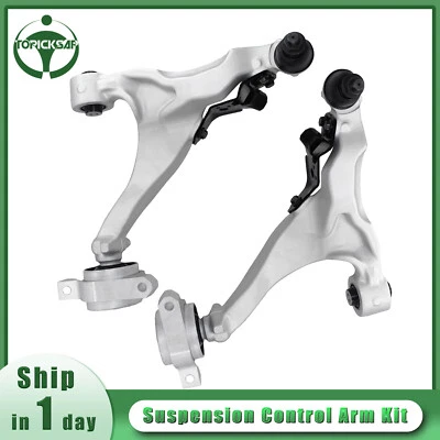 Kit de rótulas de brazo de control inferior delantero tracción trasera 2 piezas para Infiniti G25 G35 G37 Q40 Foto 1 de 4