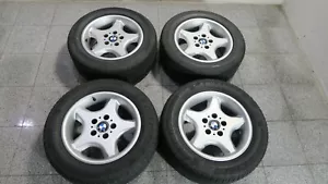 BMW E34 16 Zoll Alufelgen / Radsatz mit Sommerreifen 1092094 original - Bild 1 von 9