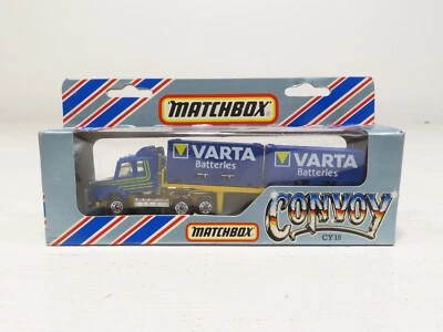 Matchbox CY-18 Convoy 1983 Diecast Truck Varta Batteries NIB 31818 - Image 1 of 4