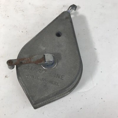 Vintage Strait-Line Chalk Line Reel & Plumb Bob Made in Ohio USA THE IRWIN CO. - Image 1 of 4