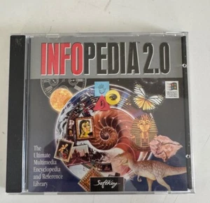 INFOPEDIA 2 MULTIMEDIA ENCYCLOPEDIA LIBRARY - VINTAGE MACHINTOSH Windows Compati - Bild 1 von 6