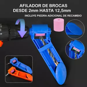 AMOLADOR DE BROCAS AFILADOR TALADROS CARPINTER�A HERREROS BRICOLAJE TALLER - Imagen 1 de 2
