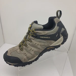 Scarpe Merrell Accentor uomo stivali bassi in pelle marrone da trekking/campeggio taglia 12 - Foto 1 di 11