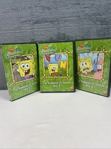 Spongebob Squarepants The Complete 1st Season DVD 3 Disc Set - Picture 1 of 7