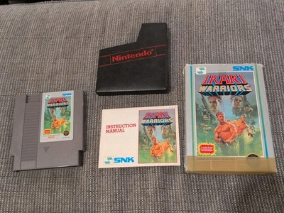 Ikari Warriors Nintendo NES 1987 Complete Set with Box Manual - Image 1 of 2
