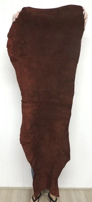 4-5 oz. WHISKEY BUFFALO BISON Leather Hide for Native Crafts Moccasins Pouches - Image 1 of 2