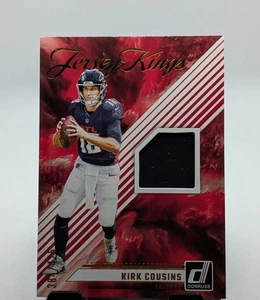 2024 Donruss Kirk Cousins Jersey Kings JK-KCO 384/425 | FALCONS - Picture 1 of 2