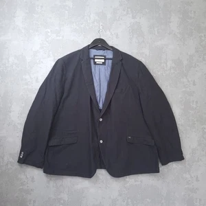Camel Active Blazer Mens 56L Navy Regular Fit Lapel Single-Breasted Jacket - Picture 1 of 10