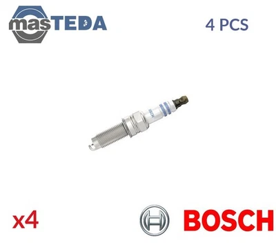 0 242 135 556 ZÜNDKERZE ZÜNDKERZEN BOSCH 4PCS NEU OE QUALITÄT - Image 1 of 4