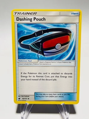 DASHING POUCH 2017 Pokemon Crimson Invasion  Uncommon POKÉMON 92/111 - Image 1 of 2