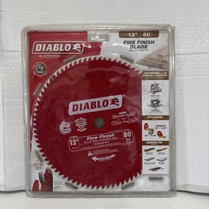 Diablo D1280X Lama per seghetto 12 pollici 80 denti - Rosso - Foto 1 di 2