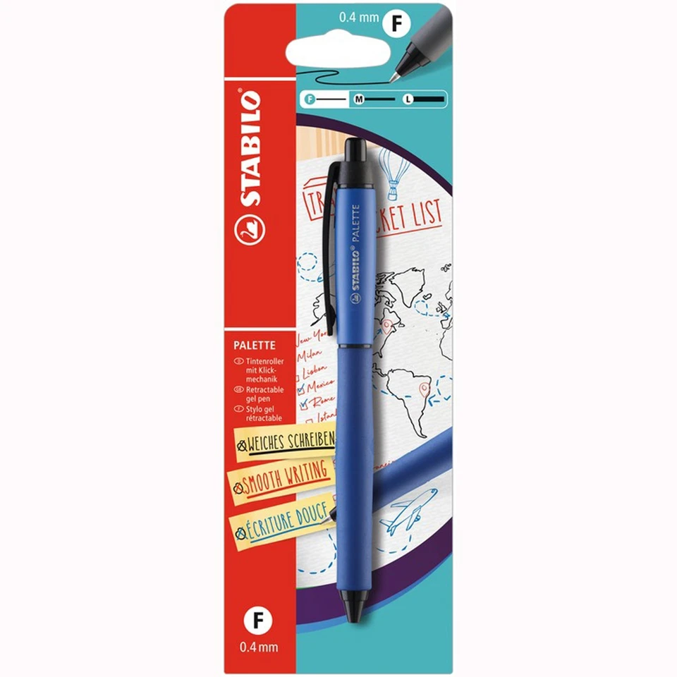 Tintenroller Stabilo Palette blau 0,4 - Bild 1 von 1
