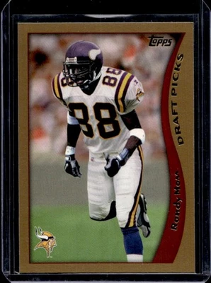 Topps Randy Moss Rookie RC #352 1998 Vikings Foto 1 de 2