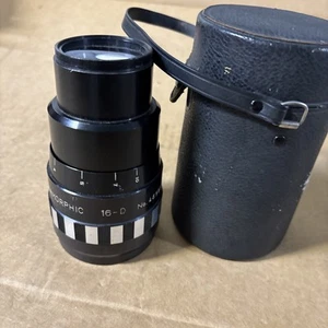 Sankor 16-D anamorphes Kameraobjektiv mit Ledertragetasche #N4 - Bild 1 von 4