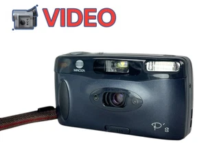 VIDEO [MINT] MINOLTA P's Panorama 35mm Point & Shoot Compact Camera From JAPAN - Picture 1 of 12