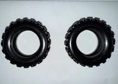 Tyco Bandit Front Tires Heads Up, Eliminator 9.6 Volt Front Tires TYCO OEM Tires - Image 1 of 4