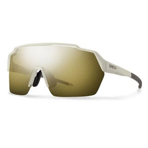 Smith Shift Split Mag Sunglasses, Matte Bone Frame, ChromaPop Black Gold Mirror - Picture 1 of 4
