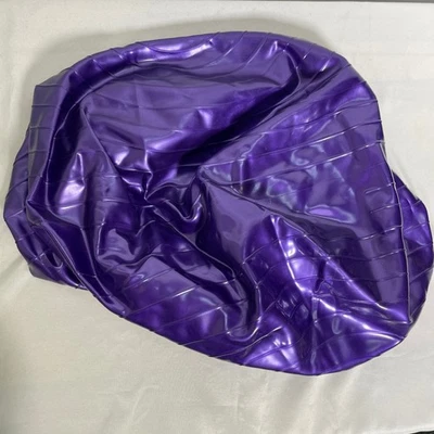 Pelota de estabilidad de ejercicio púrpura con cubierta de mezclilla y bomba de pie yoga fitness NUEVO Foto 1 de 4