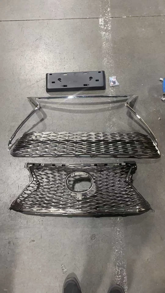 For 2015-2017 Lexus NX200T NX300H F Sport Front Bumper Grille Grill Chrome - Imagem 1 de 1