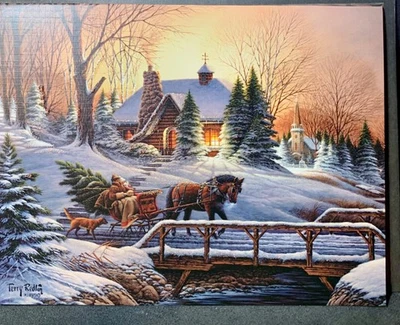 Set of 2! Christmas Cards! Gorgeous LANG Heading Home - Image 1 of 4