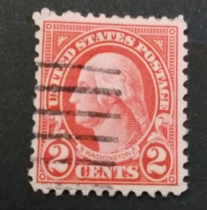 GEORGE WASHINGTON,TWO CENTS,1883,VERY RARE- ,HINGE, VERY GOOD CONDITION - Picture 1 of 1