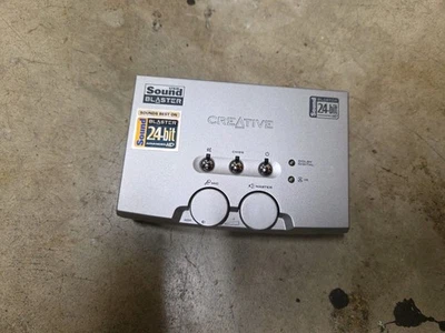 Creative Labs 24-bit External Sound Blaster Model SB0300 unit only  tested works - Image 1 of 4