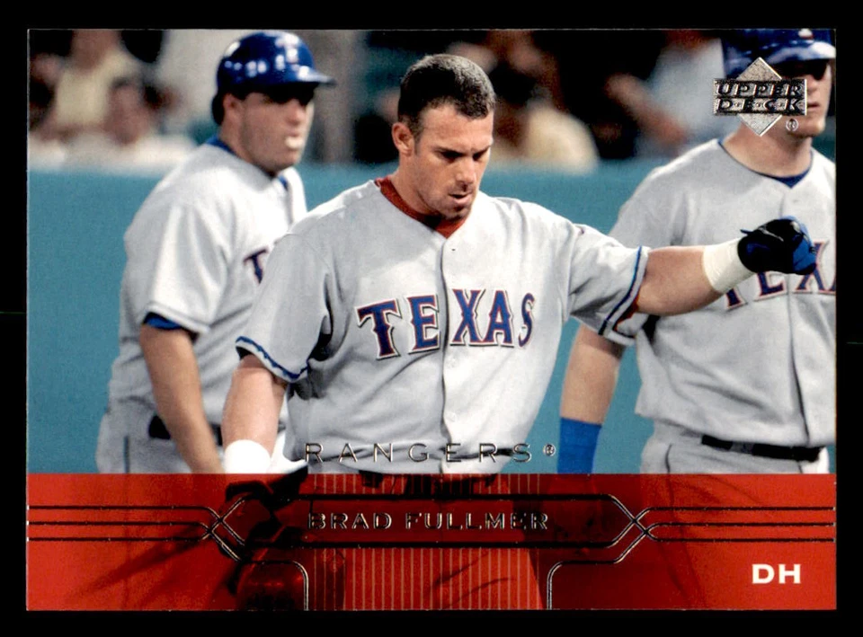 2005 Upper Deck  #198 Brad Fullmer Texas Rangers - Image 1 of 2